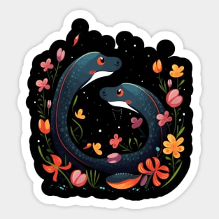 Eel Valentine Day Sticker